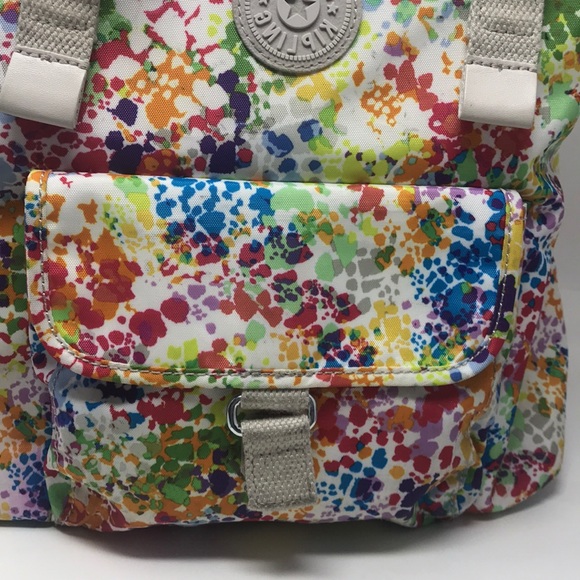 Kipling Bags Kipling Zelenka Color Burst Odell Laptop Backtop